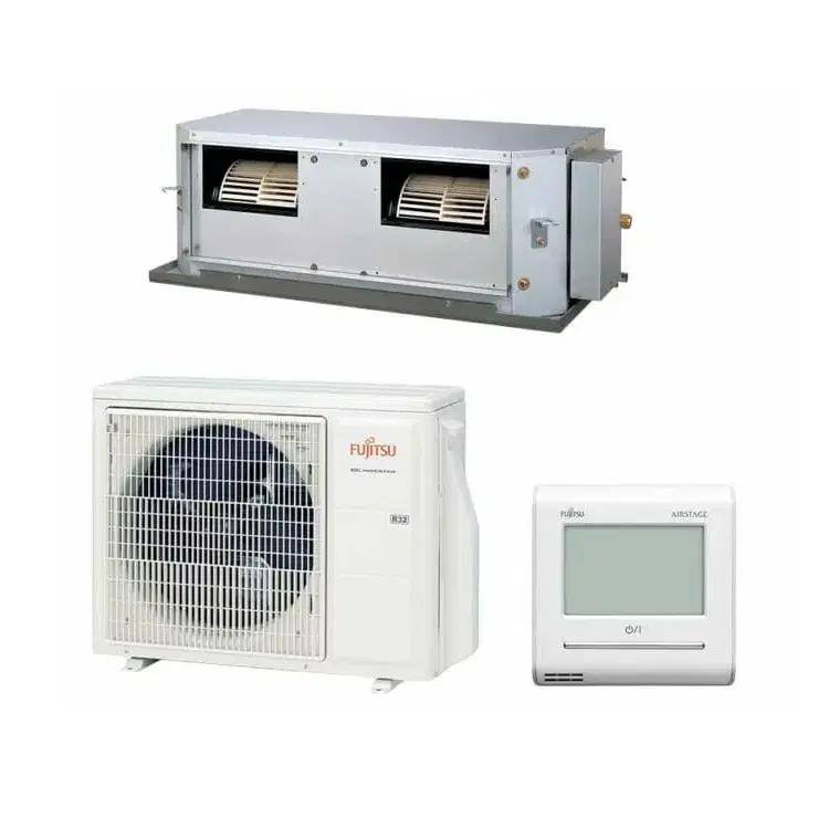 Fujitsu High Static Ducted AC System - 1 Phase