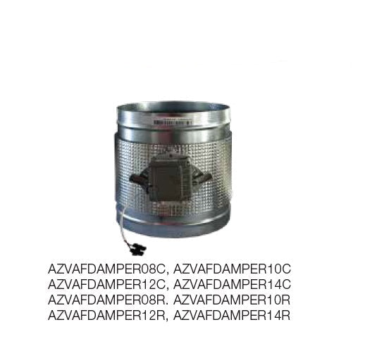 Mitsubish Heavy Industries AIRZONE VAF 8" Round Damper AZVAFDAMPER08C /