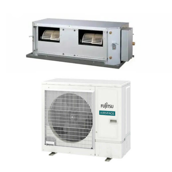 Fujitsu SET-ARTH54KHTA 14.0kW High Static Ducted System 1 Phase | Includes