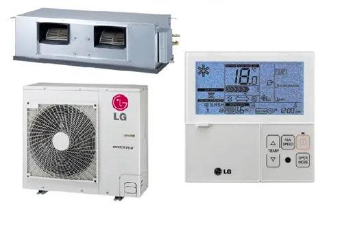 LG B55AWY-7G6 15.0kW High Static Ducted System 1 Phase | Backlit Controller