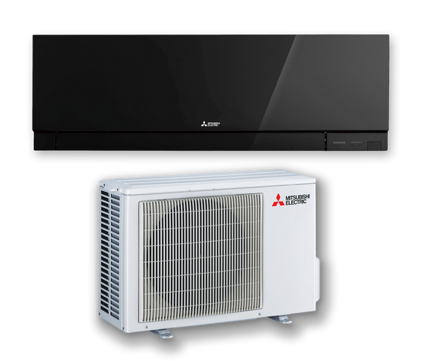 Mitsubishi Electric MSZ-EF Series 2.5kW Split System MSZEF25VGDKIT (W/B/S) | Black/White/Silver