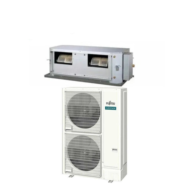 Fujitsu SET-ARTH45KHTA-HP 12.5kW High Static Ducted System 1 Phase High