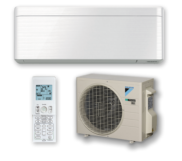 DAIKIN Zena (White Hairline) 3.5kW Reverse Cycle Inverter Split System FTXJ35T-W Built-In Wifi