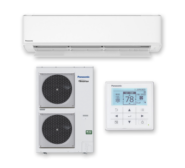 Panasonic S-100PK3R / U-100PZH3R8 9.5kW Reverse Cycle Split System Air Conditioner R32 | Deluxe Light Commercial - Three Phase