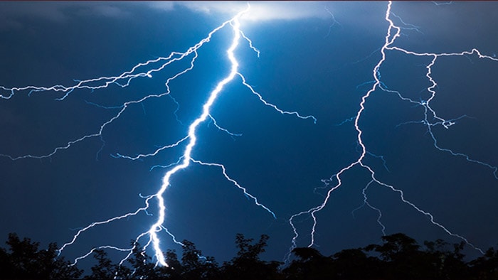 lightning strike
