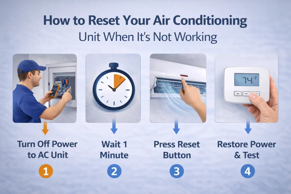 How to Reset Your Air Conditioning Unit When It&rsquo;s Not Working