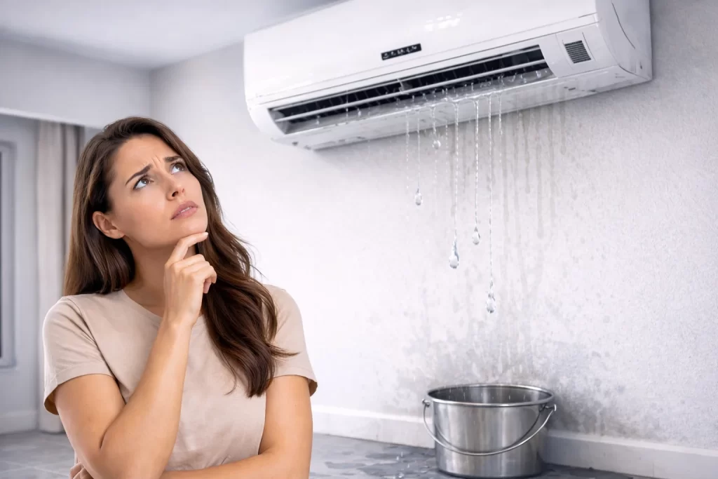 What To Do If Your Air Conditioner Is Leaking Water?