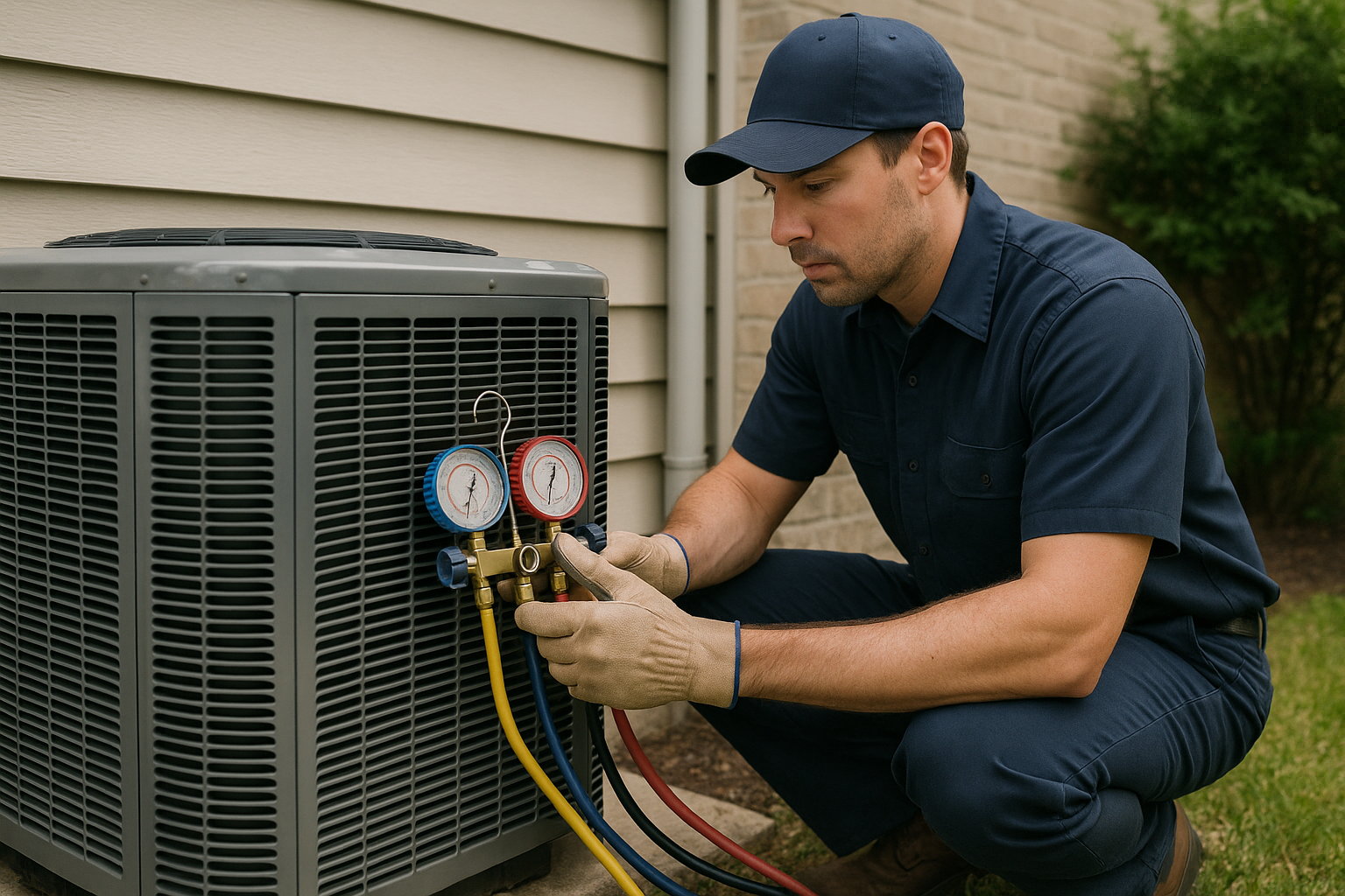 How to check refrigerant level in air conditioner